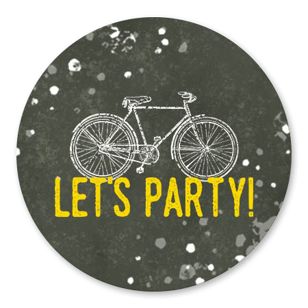 Fiets en Let's Party